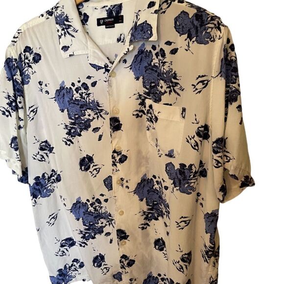 Cremieux Floral Pint Button Down Shirt - Size XL - Picture 4 of 4